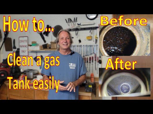 Clean a gas tank, Safe, fast and easy