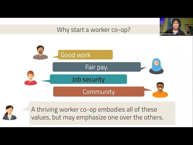 Worker Co op Startup Webinar