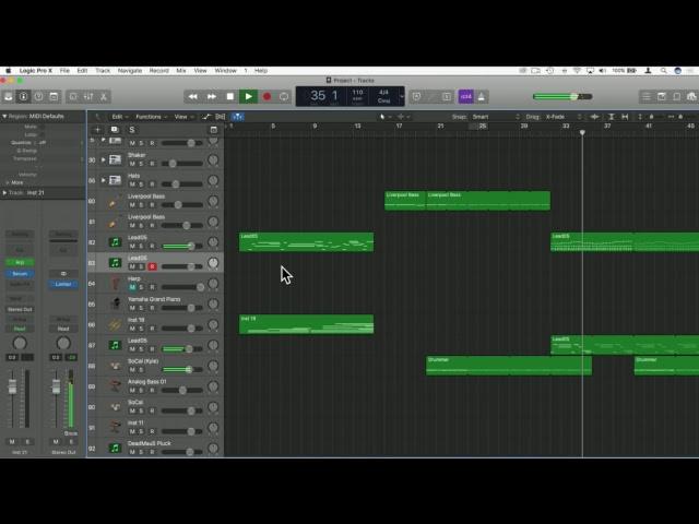 Composing and Producing Live Streaming in Logic Pro X | Live Music Production in Logic Pro X