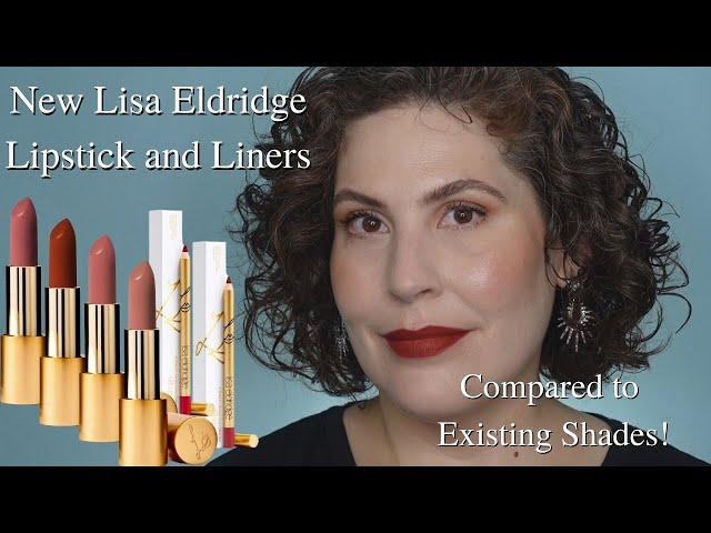 Lisa Eldridge - True Velvet Lipstick Release - Fall 2021 - Lip Swatches and Comparisons