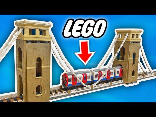 I Built a LEGO Underground Railway!