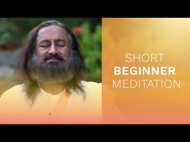 10 Minute Short Morning Meditation to Start Your Day | Art of Living