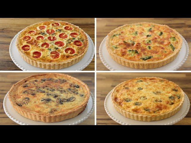 How to Make a Quiche – 4 Easy Recipes