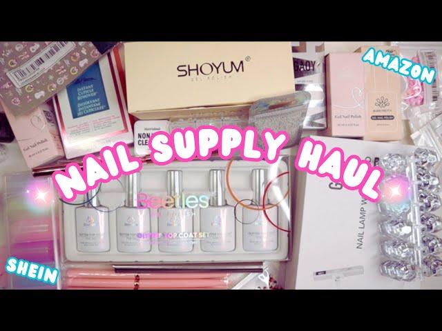 amazon and shein nail supply haul (with links) 