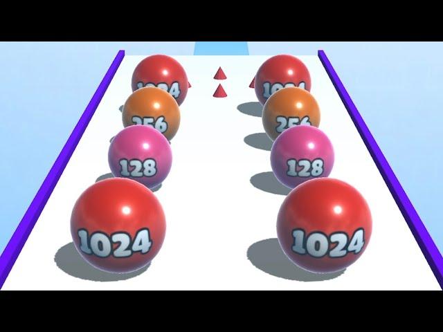 Ball Merge 2048 - Android iOS Mobile Gameplay (Part 11)