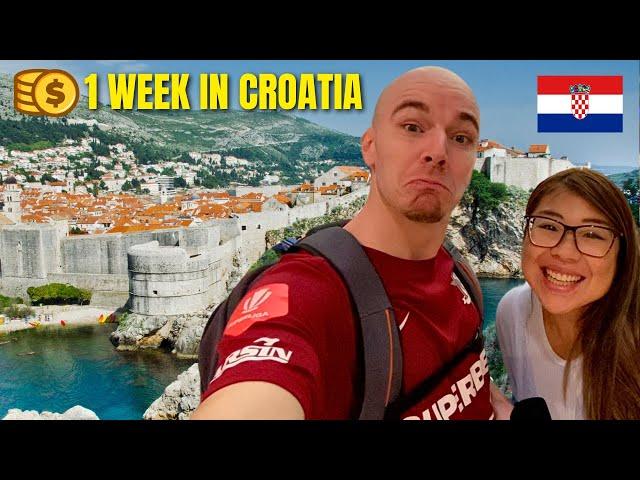 Is travelling Croatia in 2024 EXPENSIVE? (every $ we spent in 1 week) 