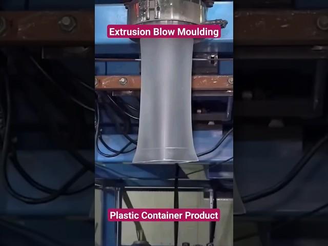 Extrusion Blow Molding Process - Pastic Container Product #extrusionmachine #blowmoldingmachine