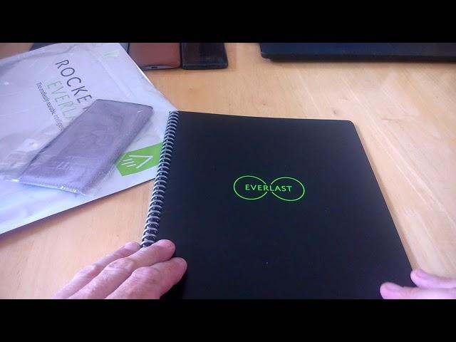 First look at Rocketbook .  A digital notebook. #rocketbook #digital #tech