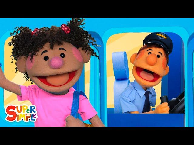 The Wheels On The Bus | @SuperSimpleSongs Nursery Rhymes & Kids Songs | Super Simple Songs