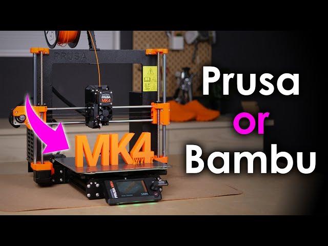 Should you buy a NEW Prusa MK4 in 2023 or rather a Bambu Lab X1/P1P?