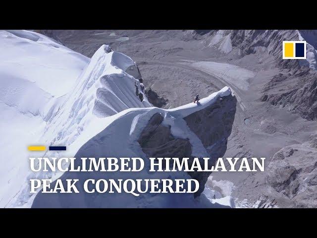 Daring solo climb conquers one of the highest, toughest Himalayan peaks