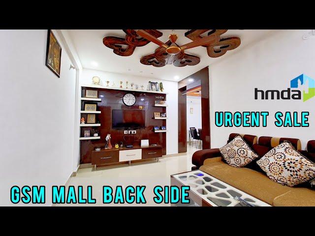 3BHK FLAT FOR SALE IN GATED COMMUNITY || HYDERABAD , MADEENAGUDA||GSM MALL BACK SIDE || CODE:-P293