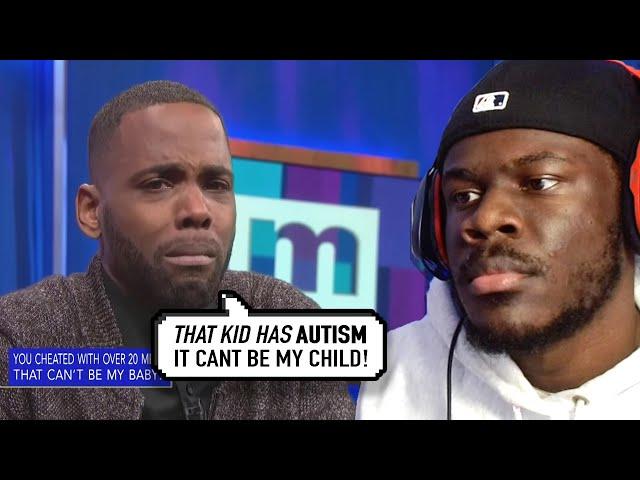 Cry baby man thinks Wife Cheated cause son has AUTSIM? (Maury: You are/are not the father)