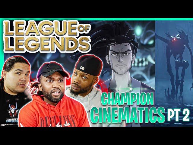 FANTASY WRITERS react to LEAGUE OF LEGENDS Champion Cinematics || Part 2