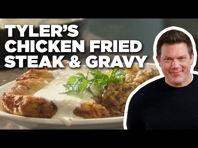 Tyler Florence's Chicken Fried Steak and Gravy | Tyler's Ultimate | Food Network