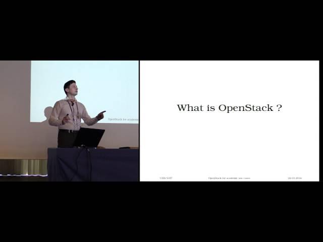 OpenStack Tutorial, Part 1