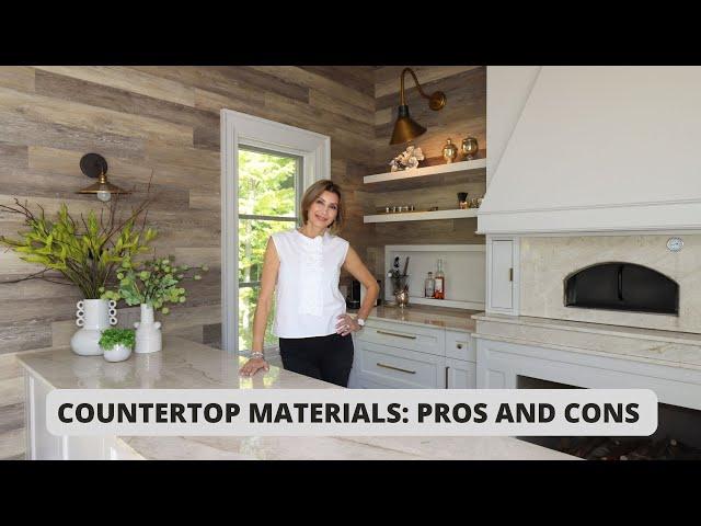 5 Most Common Countertop Materials | Advantages VS Disadvantages