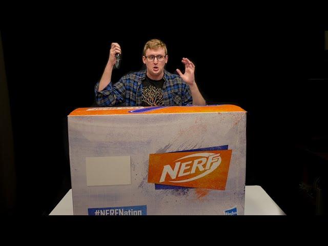 NERF NATION CAREPACKAGE UNBOXING | AWWWW YEAHHHHH!