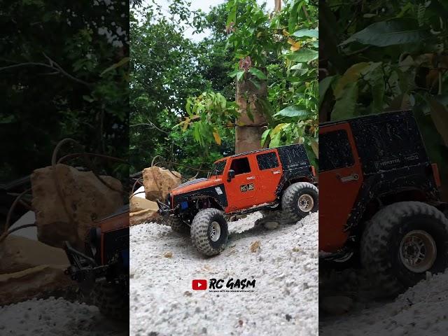 MN222 Rubicon Climb with Style #short #rccar #rubicon