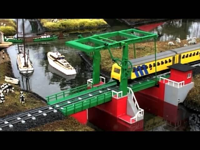 Legoland Dutch NS legotrains - NS trein