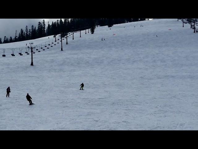 Snowboarding at Snoqualmie March 8 2020 video 1