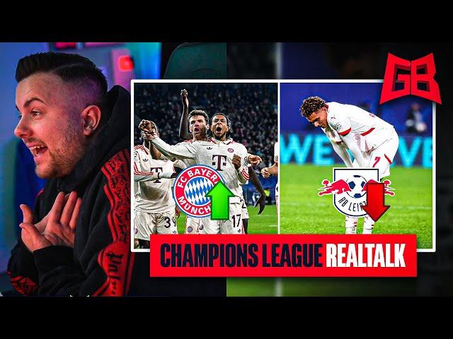 CL-AUS für RB LEIPZIG  BAYERN & LEVERKUSEN DOMINANT  GamerBrother REALTALK über die CL 