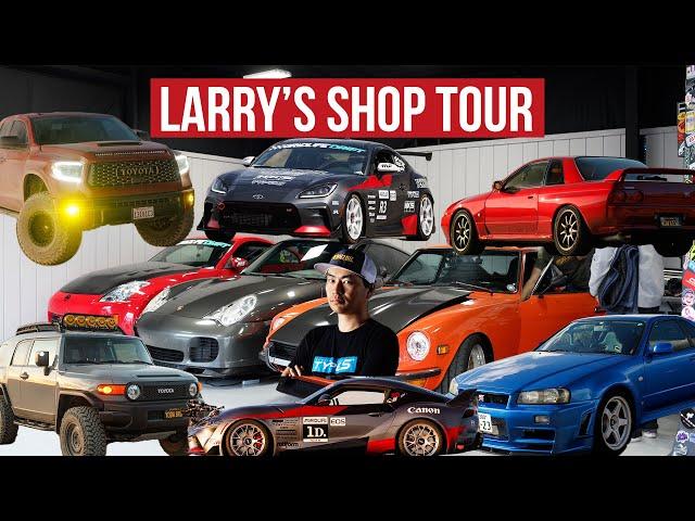 Larry Chen's Home Workshop and Project Car Tour