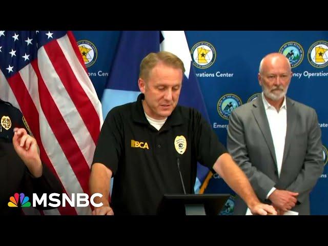 Officials provide updates on search for Minnesota shootings suspect