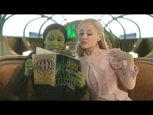 Wicked Deleted Scene: Glinda and Elphaba's Emerald City Train Ride (Exclusive)