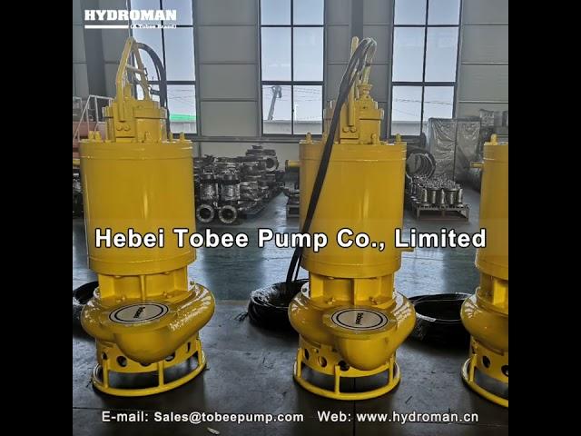 Hydroman® Electric Submersible Dredging Sand Pump for Sea-Marine Work