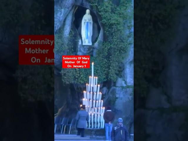 SOLEMNITY OF MARY MOTHER OF GOD VENI CREATOR HAPPY NEW YEAR REJOICE JANUARY 1  @believetrinity1GOD