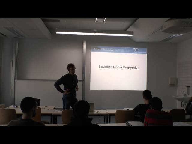 Machine Learning for Computer Vision - Lecture 1  (Dr. Rudolph Triebel)