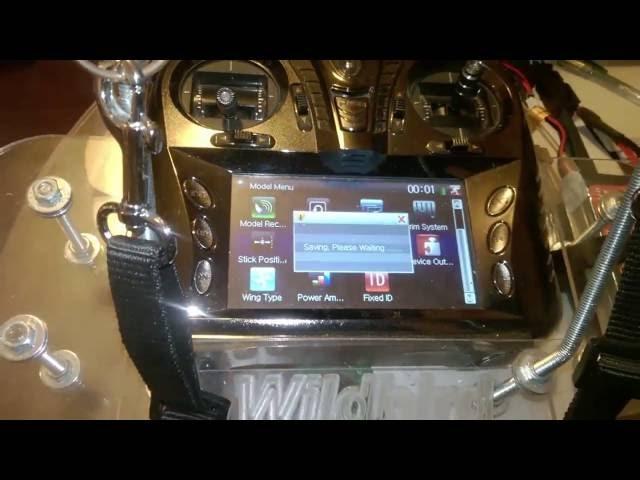 Bind a QR X350 PRO BNF to devo 12s, or devo 8s & complete a radio caribration