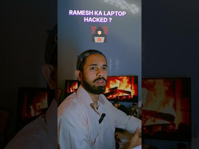 Ramesh ka laptop hacked ? #ytshorts #shortsvideo #shorts #youtubeshort #laptoptricks