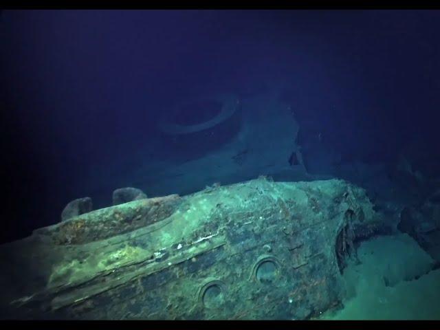 The Wreck of IJN Kaga – Burnt And Broken On the Seabed