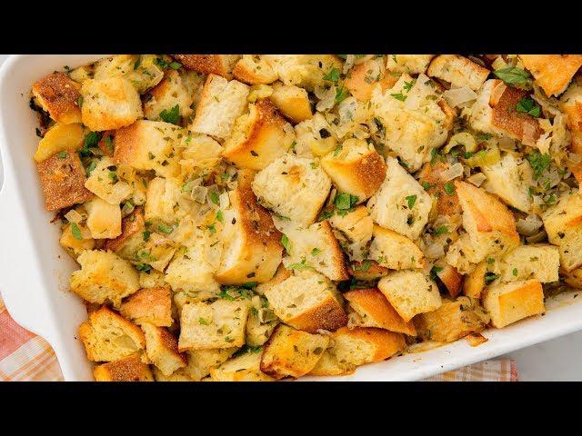 How To Make The Best Thanksgiving Stuffing | Delish Insanely Easy