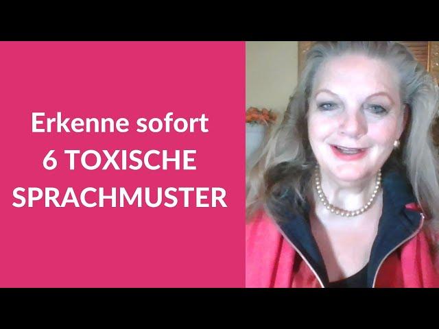 Toxische Kommunikation - erkenne 6 Sprachmuster des Narzissten sofort