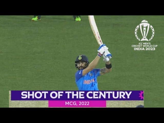 ICC rated Virat Kohli's shot against Haris Rauf as 'Shot Of The Century'.