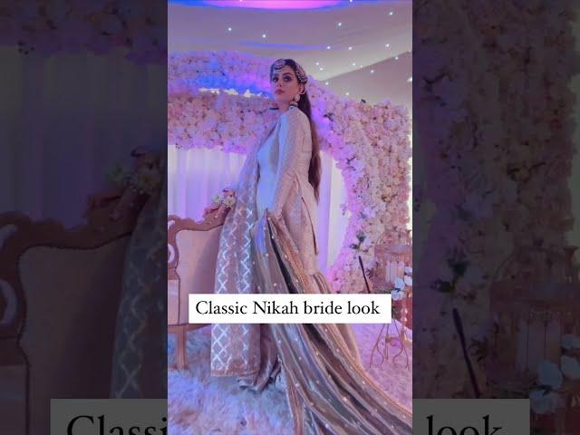 Nikah Bride Look | Indian Bride | Bridal Look Makeup | Makeup Girl | Makeup Hacks    | #shorts