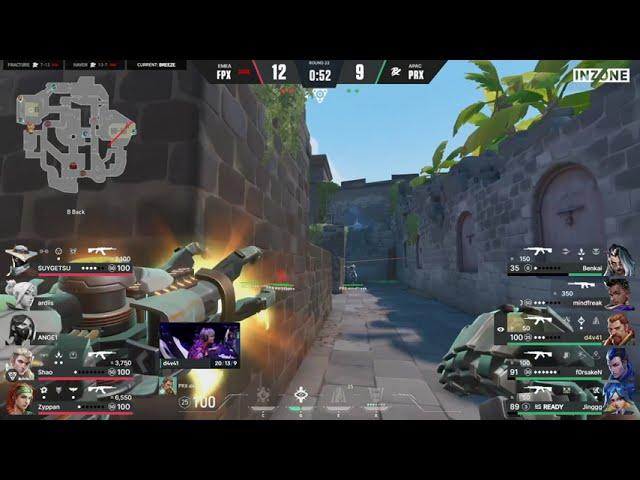 FPX Suygetsu's INSANE Grand Final Winning 4k vs PRX on Breeze