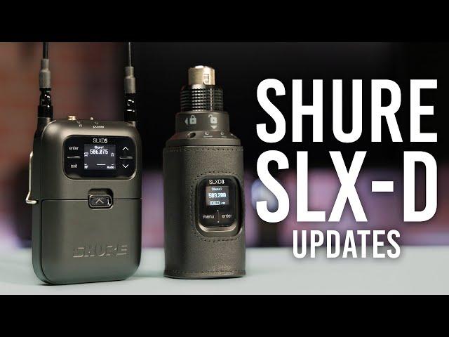 Shure SLXD5 & SLXD3: More Options for Excellent Audio!