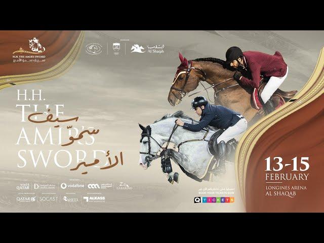 H.H.THE AMIR’s SWORD - 13th Feb 2025 - Longines Outdoor Arena at Al Shaqab - CSI5*