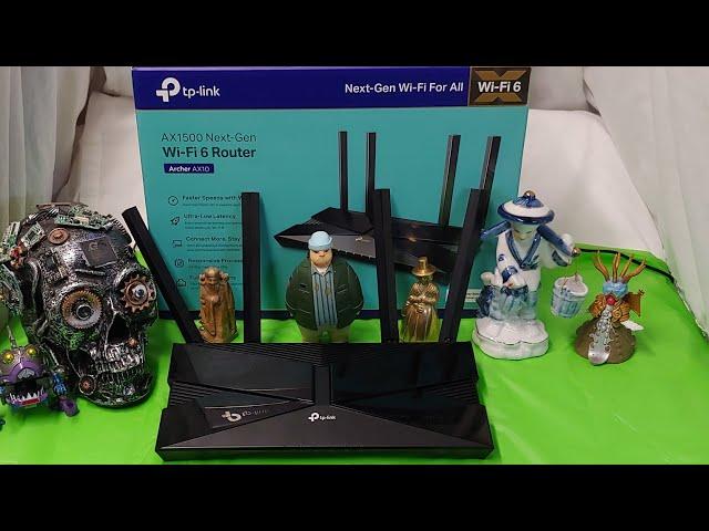 TP-Link AX1500 Smart WiFi Router Review, Speed Test, Teardown & Setup. WiFi 6 (Archer AX10)