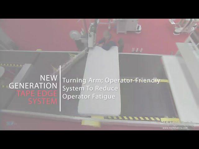 M-1100 Automatic Mattress Tape Edge Machine | Mattress Production Machinery