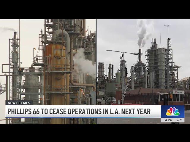 Phillips 66 confirmed to close Los Angeles oil refinery next year