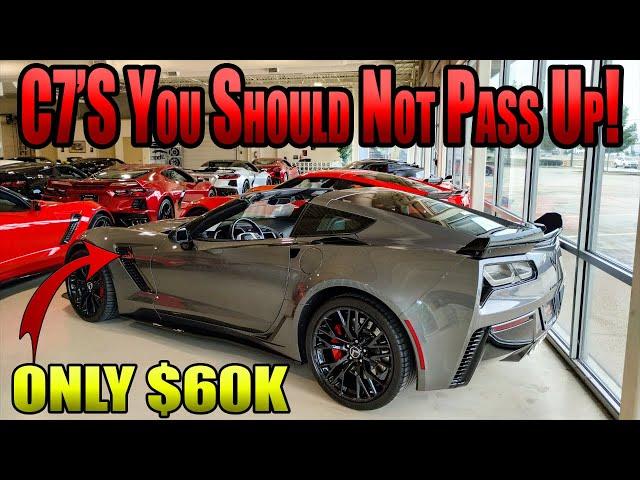WOW! C7 Z06 at Corvette World for only $60k & Great C8 PRICES!