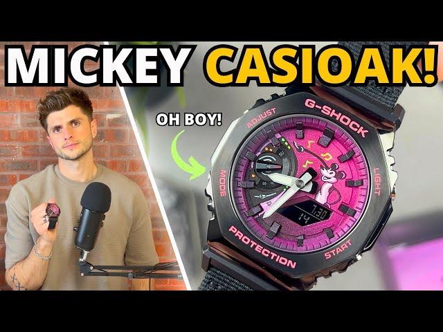 MICKEY MOUSE G-SHOCK?! The NEW CASIOAK From IFLWATCHES!