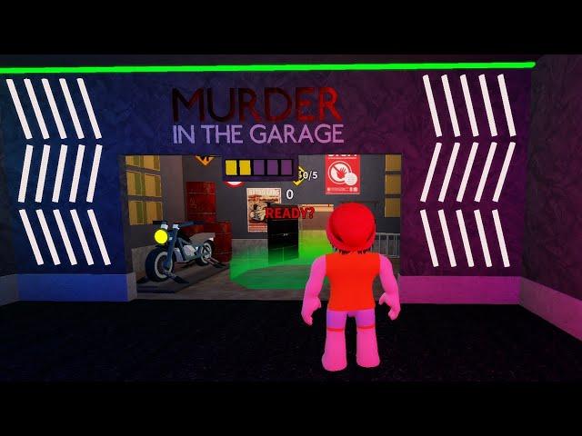 Roblox ESCAPE ROOM Murder In The Garage Walkthrough (English)