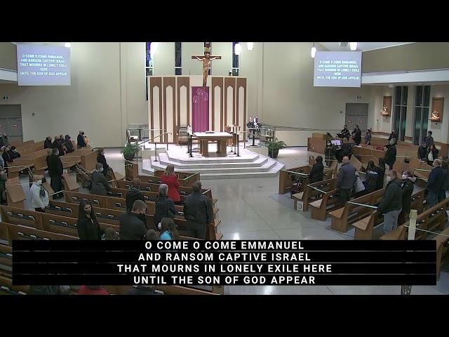 Saturday 5:00pm Mass – 4th Sunday of Advent – Live from Good Shepherd Parish