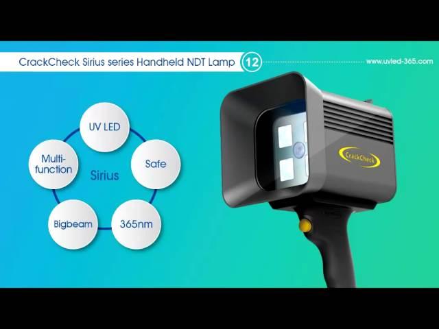 CrackCheck NDT inspection lamp/uv led light for Non-destructive testing and Leakage Detection